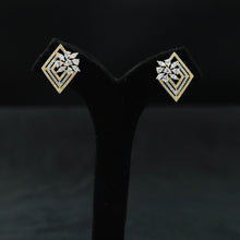 Gold Zircon/AD Earring 9323-4091