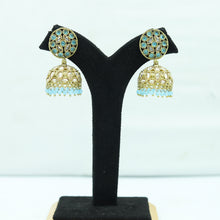 Firozi Antique Earrings 19771-6955