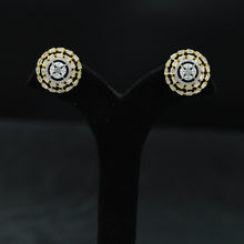 Gold Zircon/AD Earring 93194086