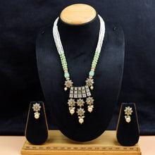 Medium Size Polki Pendant Set 10980-21