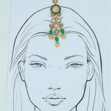 Kundan Maang Tikka 14014-100