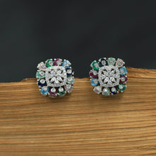 Tops/Studs Zircon/AD Earring 12565-28