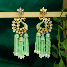 Mint Green Kundan Earring  8768-2811