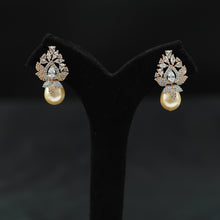 Rose Gold Zircon/AD Earring 18353-5535