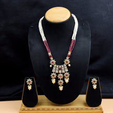 Medium Size Polki Pendant Set 10980-21