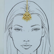 Kundan Maang Tikka 10821-69