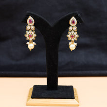 Medium Size Polki Pendant Set 10977-21