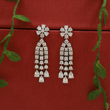 Round Neck Zircon/AD Necklace Set 17509-08