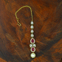 Small Polki Maang Tikka 19454-6637