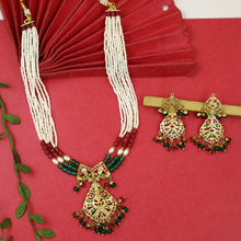 Jadau Necklace Set Choker 8394-73