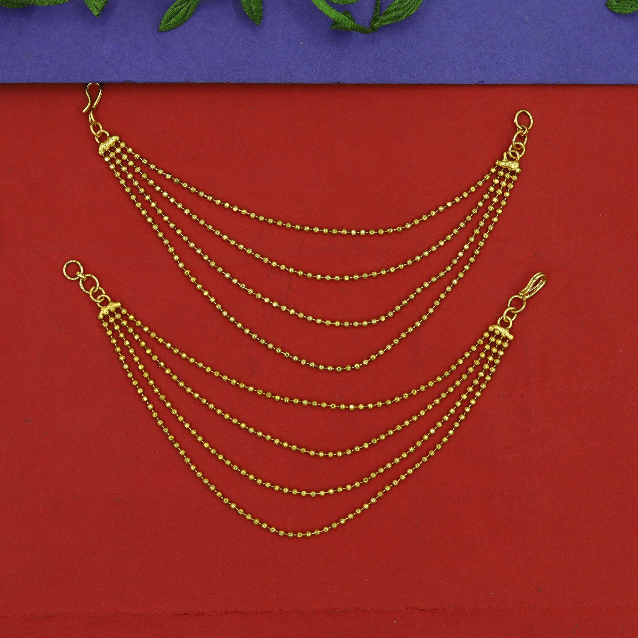 Gold Look Kan Chain 4604-33