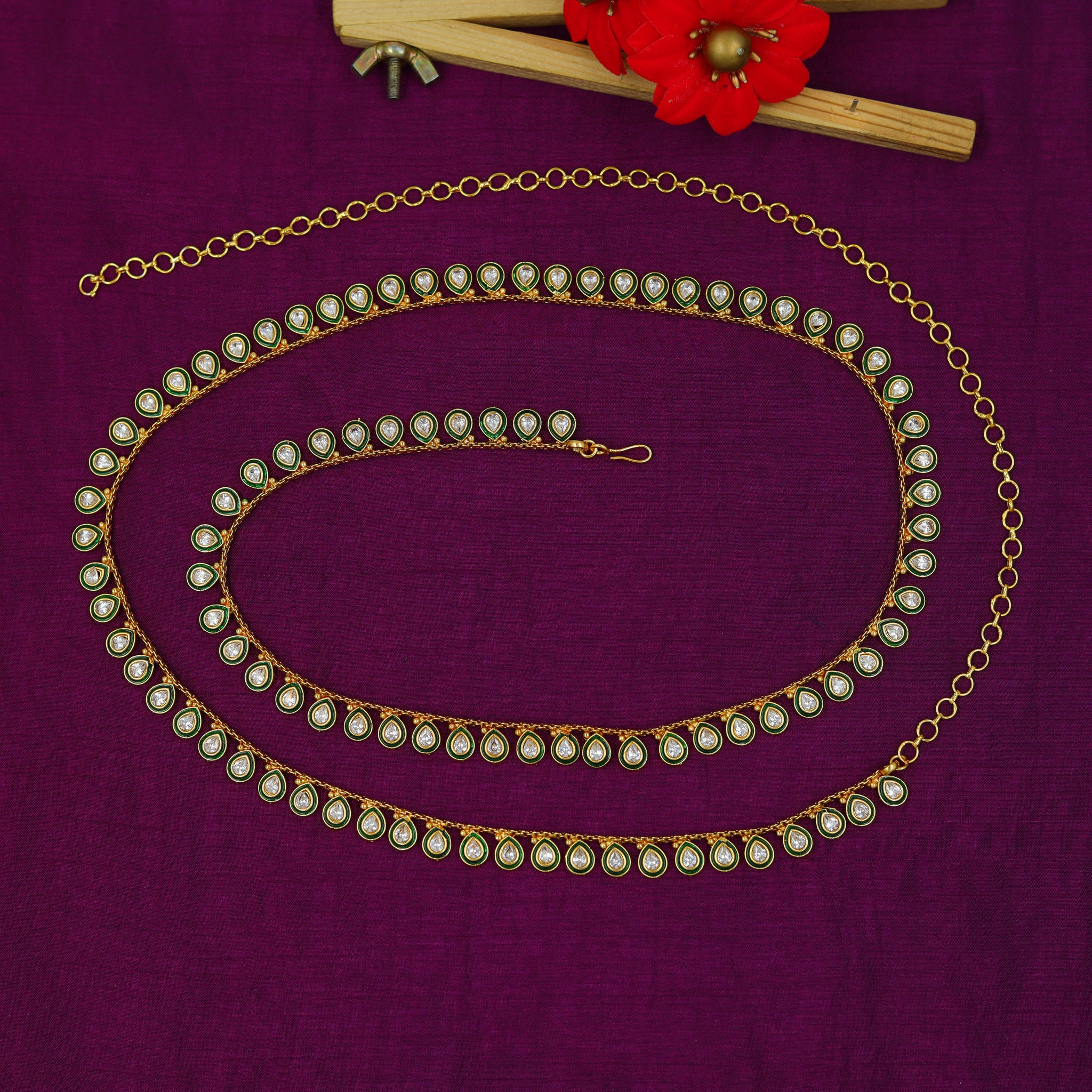 Polki Kamarband 14936-21