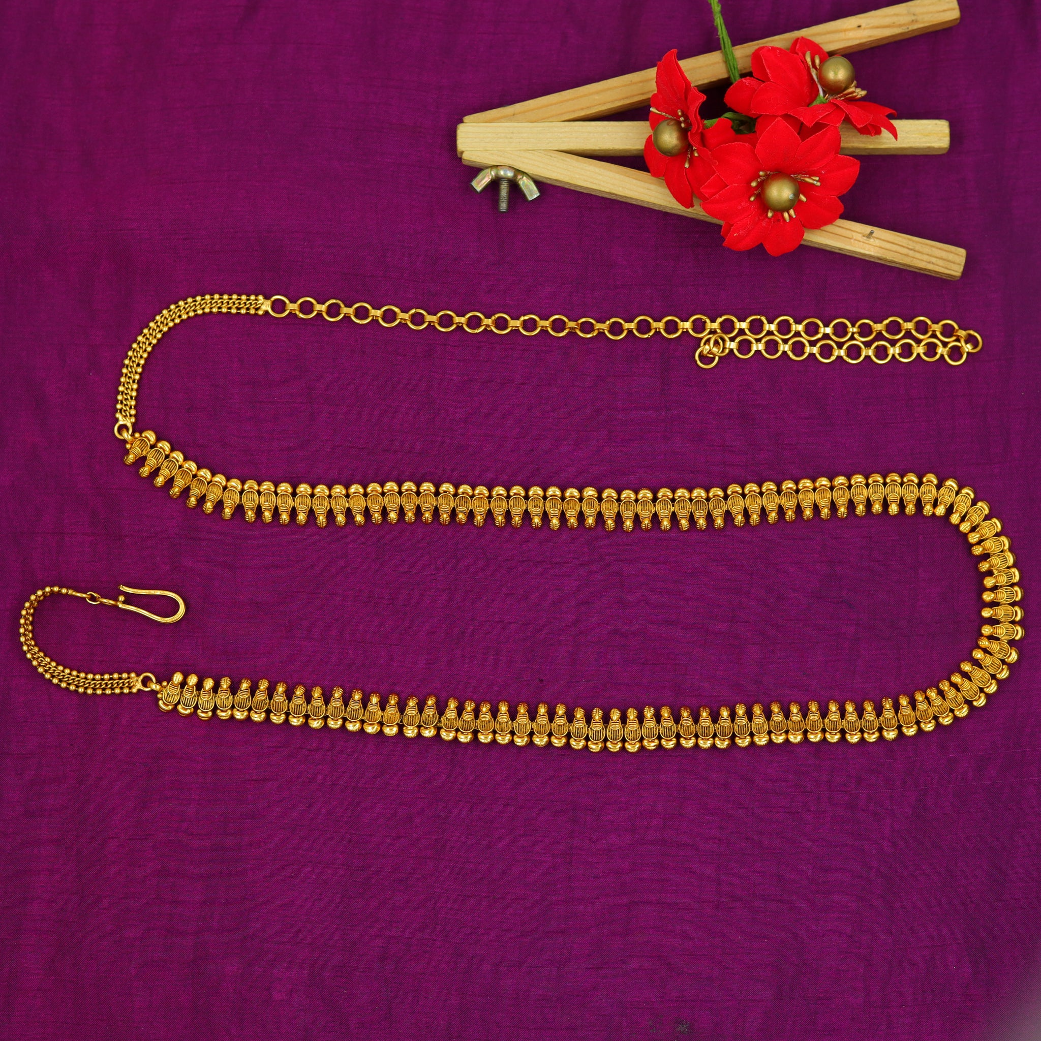 Antique Gold kamarband 15688-28