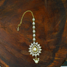 Kundan Polki Maang Tikka 12515-21