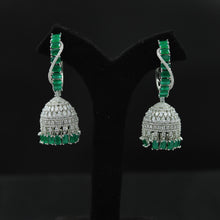 Jhumki Zircon/AD Earring 12568-28