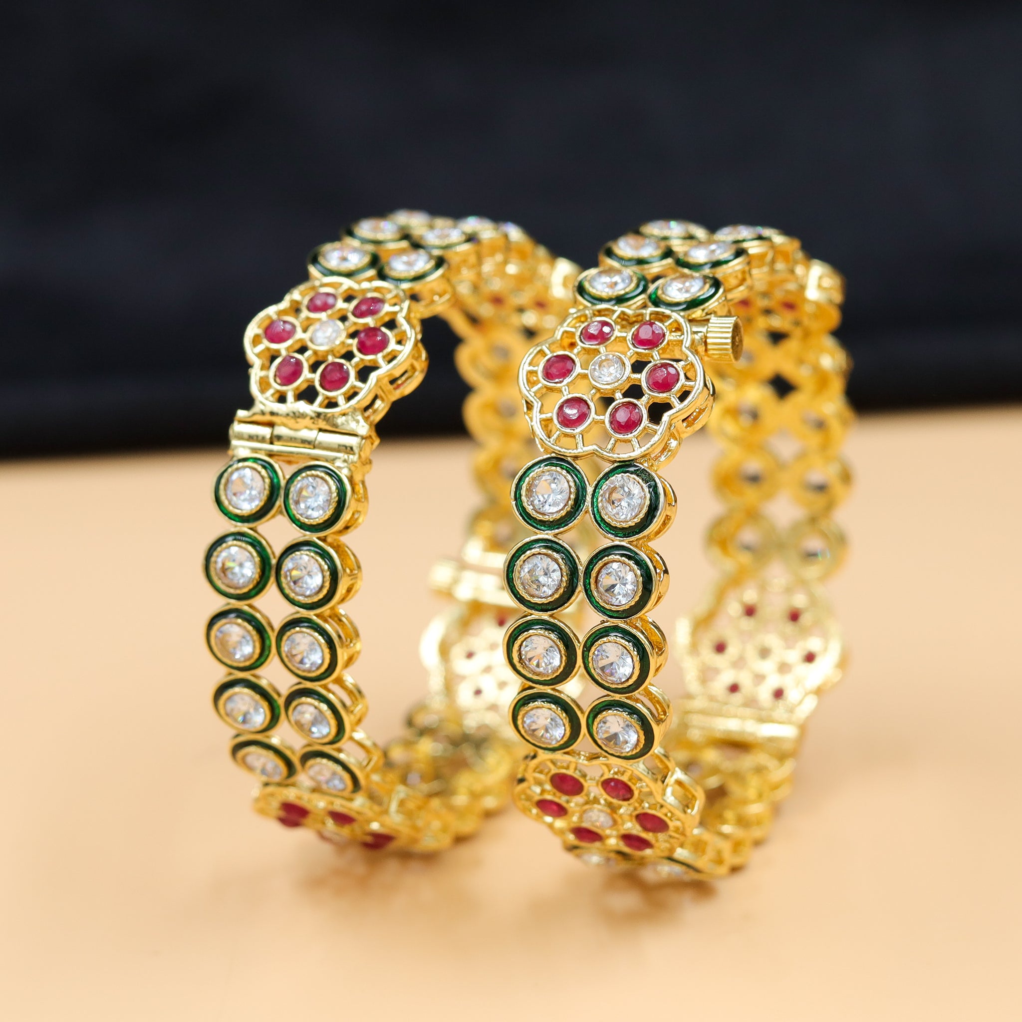 Polki Bangles/Kada 5788-21