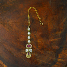 Ruby Maang Tikka 12519-8988