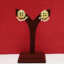 White Jadau Pendant Set
