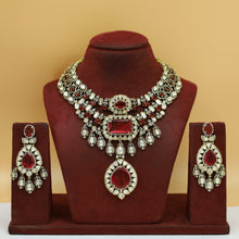 Manish Malhotra Inspired Layered Round Neck Kundan Necklace Set 18840-28