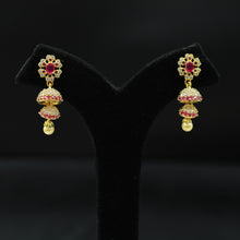 Jhumki Zircon/AD Earring 11180-33