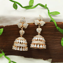 Jhumki Zircon/AD Earring 4199-69