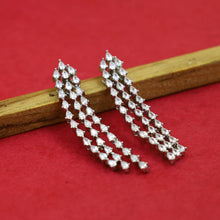 Round Neck Zircon/AD Necklace Set 19369-69