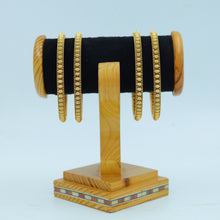 Antique Gold Finish Bangles/Kada 12051-28