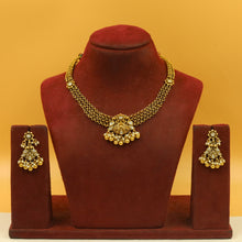 V Neck Antique Necklace Set 20703-28