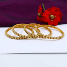Antique Gold Finish Bangles/Kada 12051-28