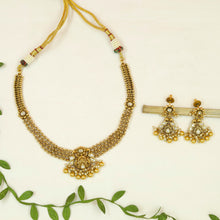 V Neck Antique Necklace Set 20703-28