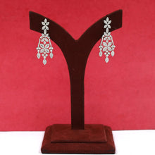Round Neck Zircon/AD Necklace Set 19349-69
