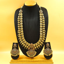 Long Neck Antique Necklace Set 19315-28