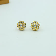 White Kundan Earring 2932-6997