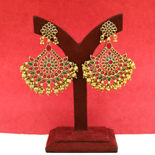 Long Neck Antique Necklace Set 19315-28