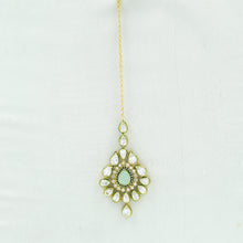 Mint Green Maang Tikka 16786-3934