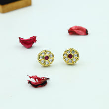 Ruby Kundan Earring 4209-8274