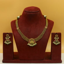 V Neck Antique Necklace Set 20703-28