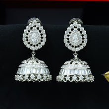 Silver Zircon/AD Earring 18361-5543