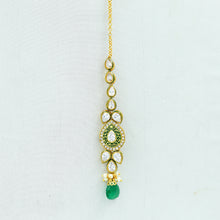 Green Maang Tikka 19455-6638