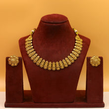 Round Neck Antique Necklace Set 20721-28