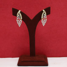 Choker Zircon/AD Necklace Set 19628-68