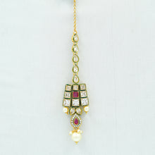 Kundan Polki Maang tikka 1261-100