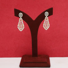 Stylish Choker Zircon/AD Necklace Set 19793-31