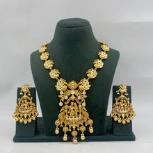 Krishna Radha Long Temple Necklace Set 5743-83