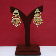 Round Neck Jadau Necklace Set 11540-65