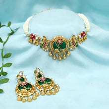 Choker Kundan Necklace Set 19765-87