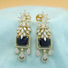 Choker Zircon/AD Necklace Set 19533-08