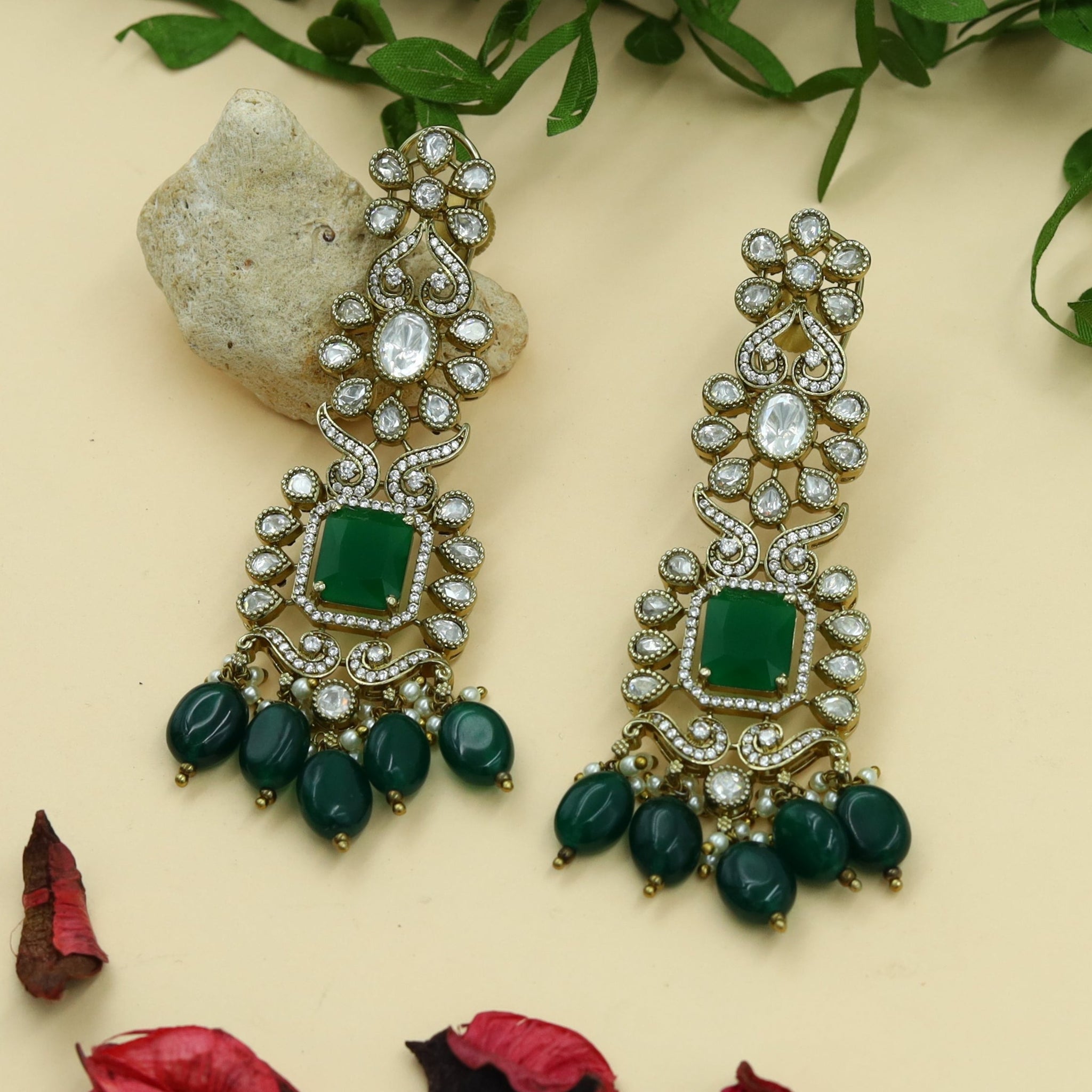 Danglers Kundan Earring 12572-28