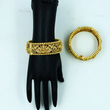 Antique Gold Finish Bangles/Kada 6330-28