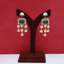 Round Neck Layered Kundan Necklace Set 19777-31